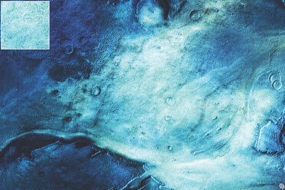 Rimecrust Frozen Tundra Play Mat - Premium Tabletop Wargaming Surface by Mats by Mars