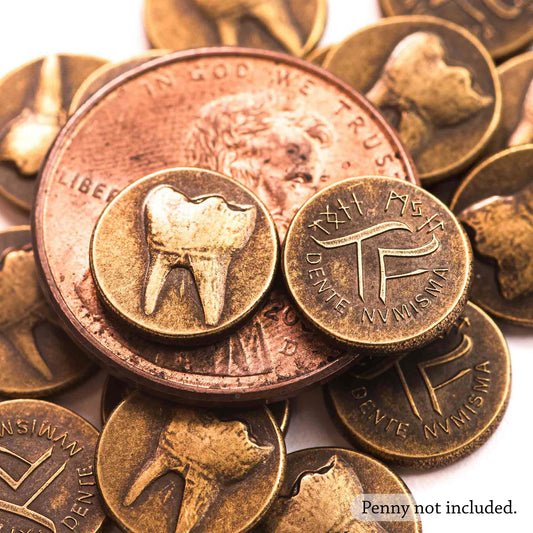 Tooth Fairy's DELUXE Kit with 20 Bronze Coins