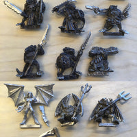 Heartbreaker Fantasy Armies - Tim Prow 9 Ratmen & Kev Adams 6 Demons (resin)
