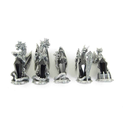 TU4400 Dragons of Light versus Dragons of Darkness Myth and Magic Chess Set