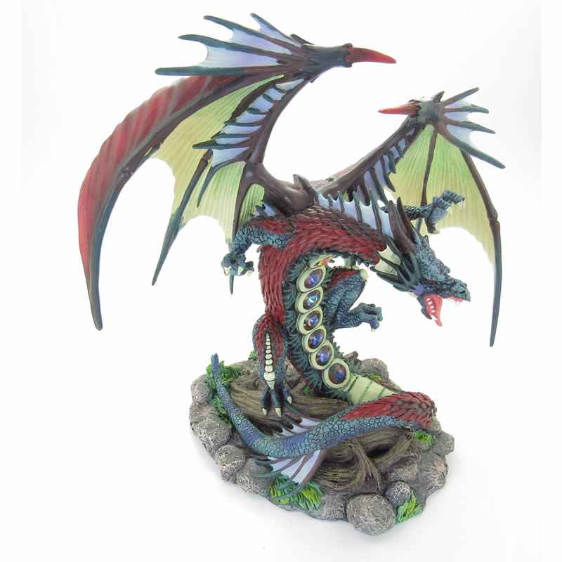 TUK294 Ligneus Dragon with Crystals Land of the Dragons Tudor Mint