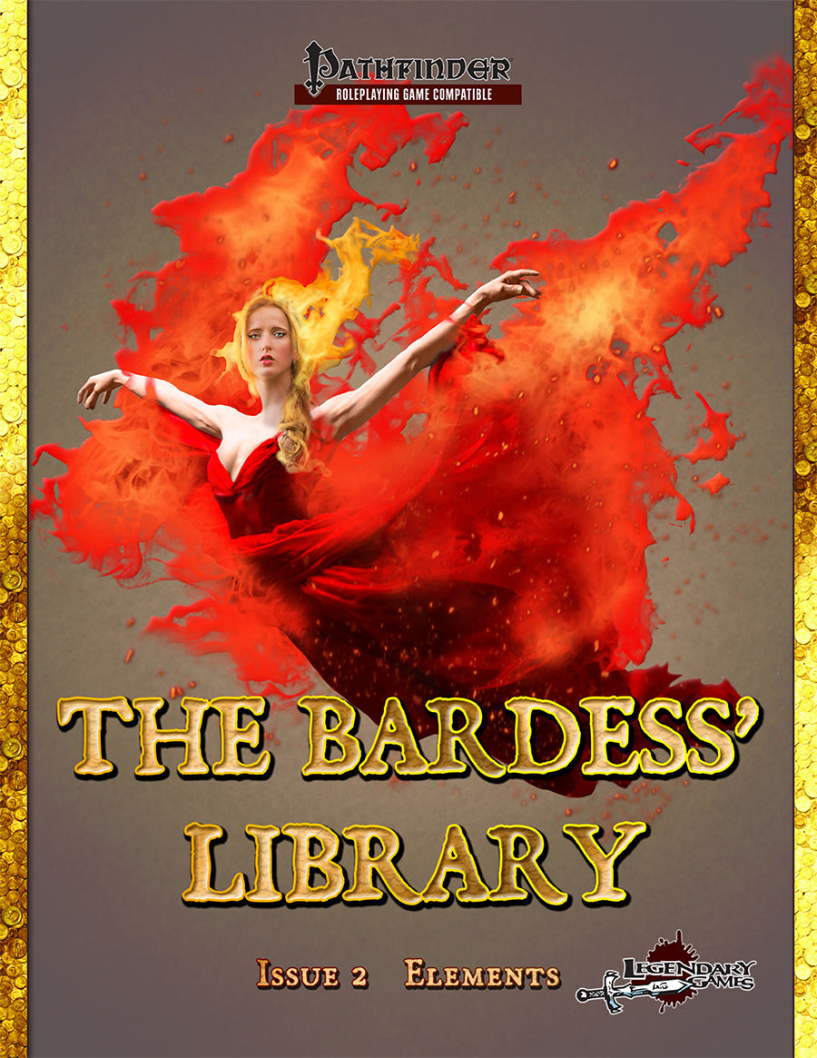 The Bardess' Library #2 – Pathfinder 1E Elements Supplement