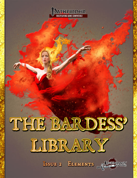 The Bardess' Library #2 – Pathfinder 1E Elements Supplement