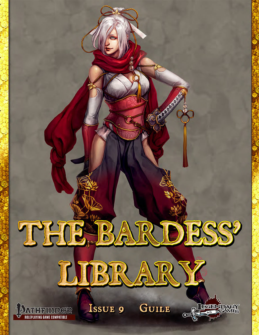 The Bardess' Library #9: Guile - Rogue & Trickster Options for Pathfinder 1e