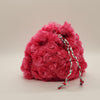 The Fuchsia Rose Minky Dice Bag