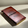 The Future Belongs Eleanor Roosevelt Quote Leather Journal - 8x6 Size