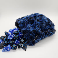The Midnight Rose Minky Dice Bag