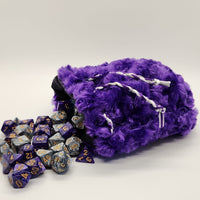 The Purple Rose Minky Dice Bag