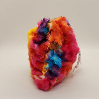 The Rainbow Rose Minky Dice Bag