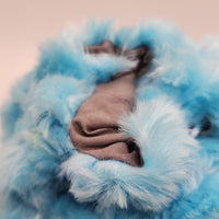 The Turquoise Rose Minky Dice Bag