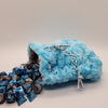 The Turquoise Rose Minky Dice Bag