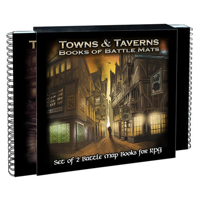 Books of Battle Mats: Towns & Taverns