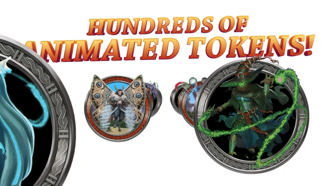 Battlezoo Ancestries: Year of Titans Animated Tokens