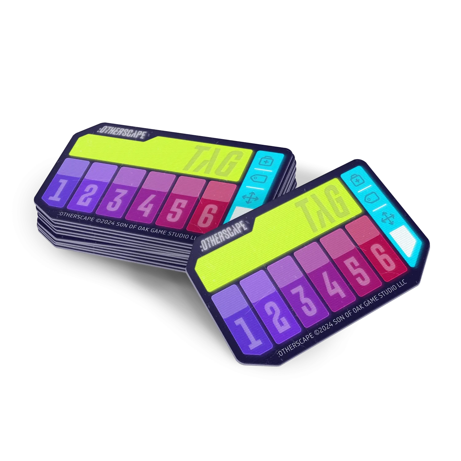 :Otherscape Tracking Cards — 20 Reusable Laminated Dry-Erase Cards