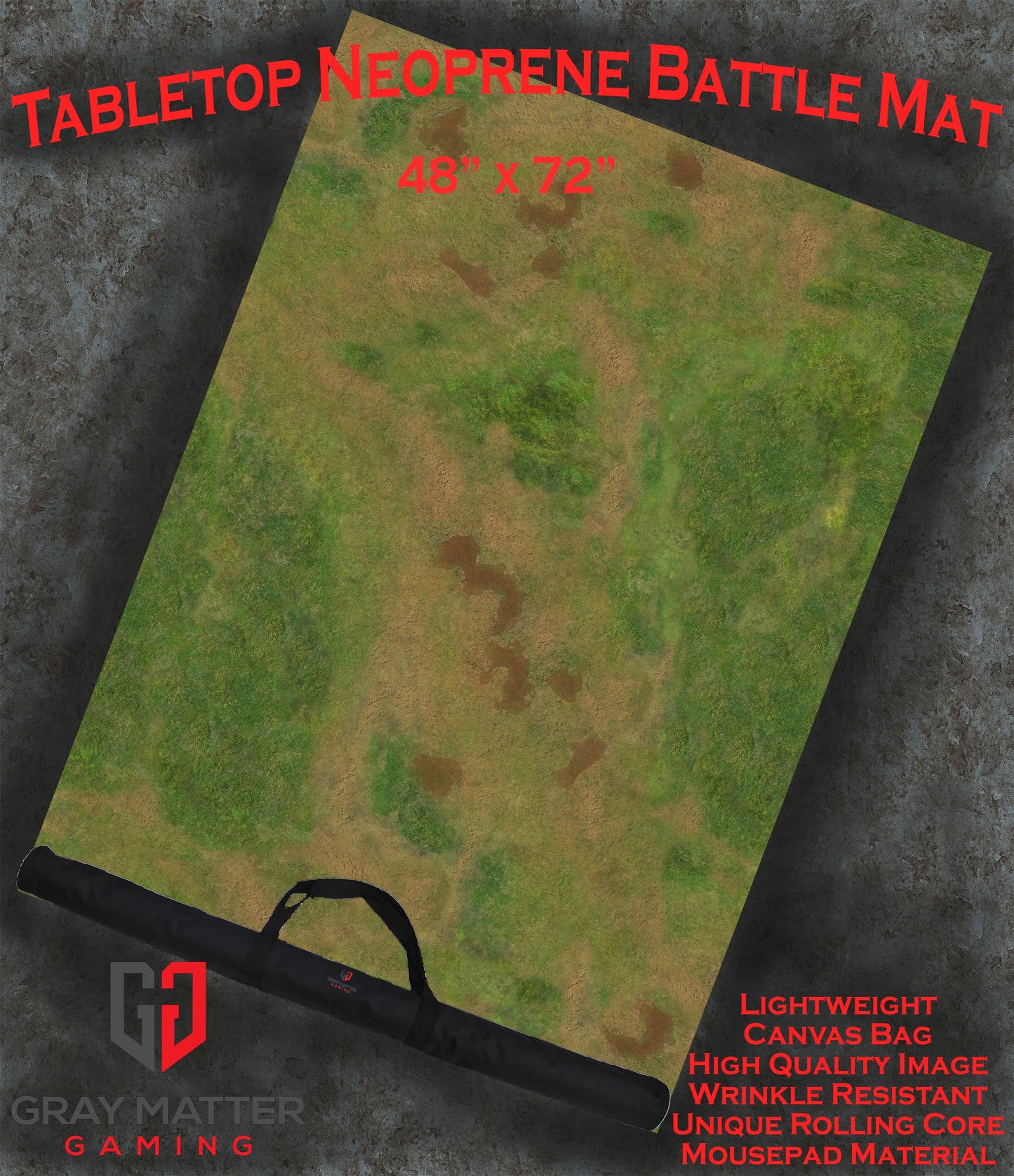 Traveler's Road - Neoprene Battle Mat