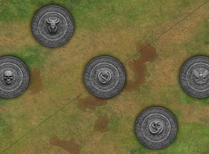 Spearhead - Infernal Steppes & Traveler's Road - Neoprene Battle Mat - Warhammer Spearhead AoS Age of Sigmar