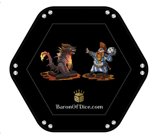 Dwarven Hero | Premium Dice Tray