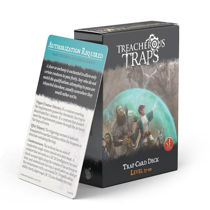 Treacherous Traps Deck Level 17–20 (5E)