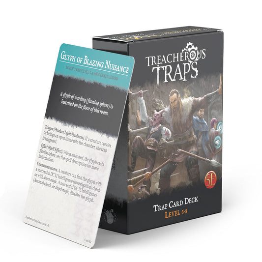 Treacherous Traps Deck Level 5–8 (5E)