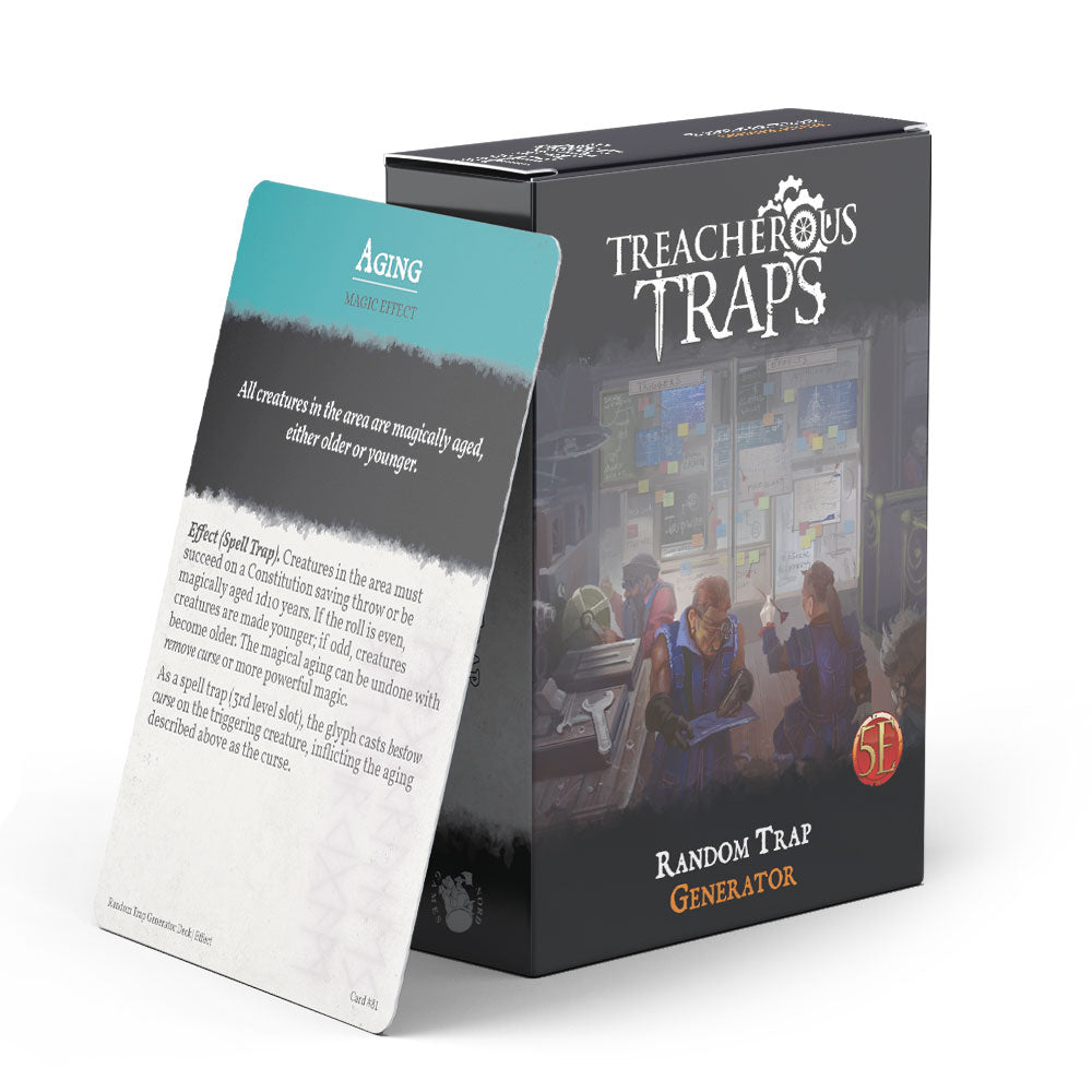 Treacherous Traps: Random Trap Generator Deck (5E)