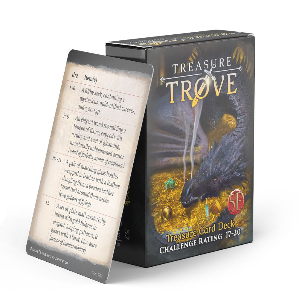 Treasure Trove Deck CR 17–20 (5E)