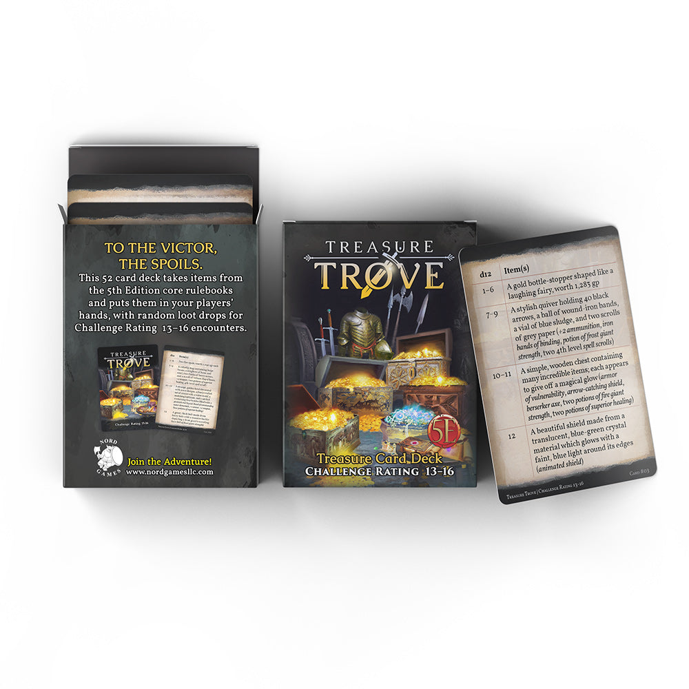 Treasure Trove Deck CR 13–16 (5E)