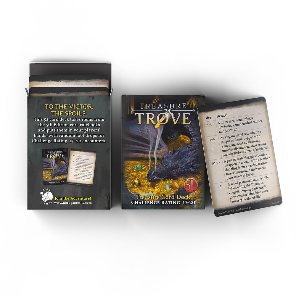 Treasure Trove Deck CR 17–20 (5E)
