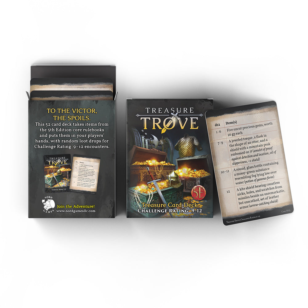 Treasure Trove Deck CR 9–12 (5E)