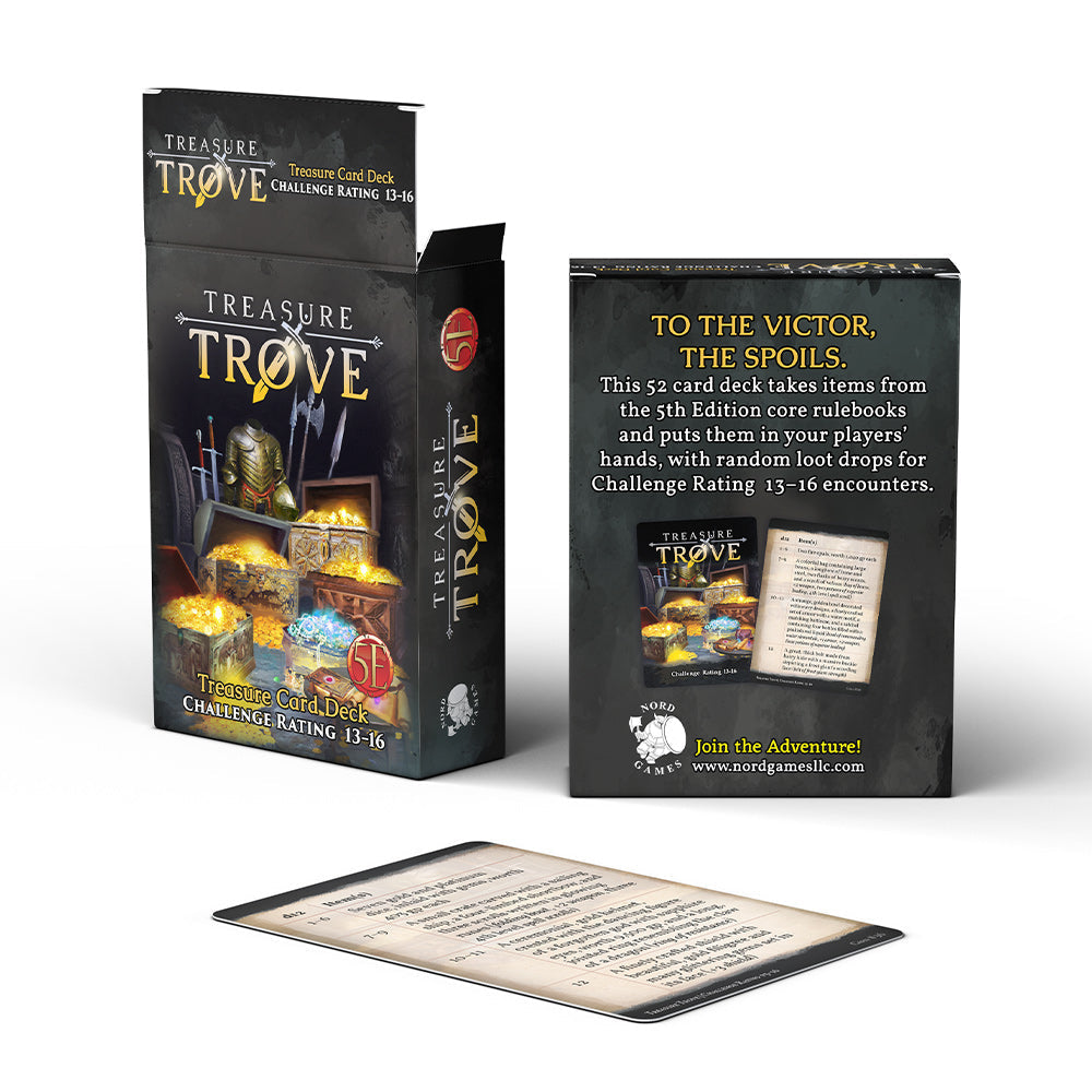 Treasure Trove Deck CR 13–16 (5E)
