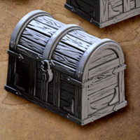Treasure Chests and Mimic Miniatures