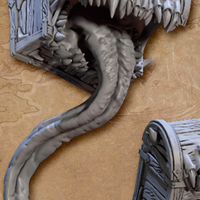 Treasure Chests and Mimic Miniatures