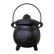 Cast Iron Cauldron - Tree of Life - 3.5"