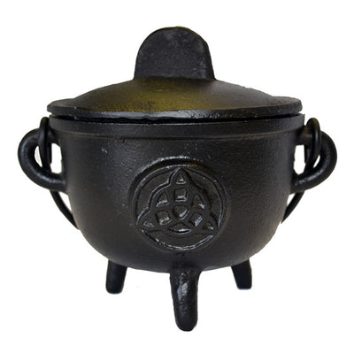 Cast Iron Cauldron - Triquetra 4.5