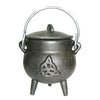 Cast Iron Cauldron - Triquetra - 3.5"