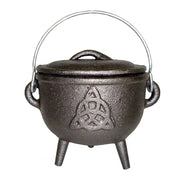 Cast Iron Cauldron - Triquetra 4.5"