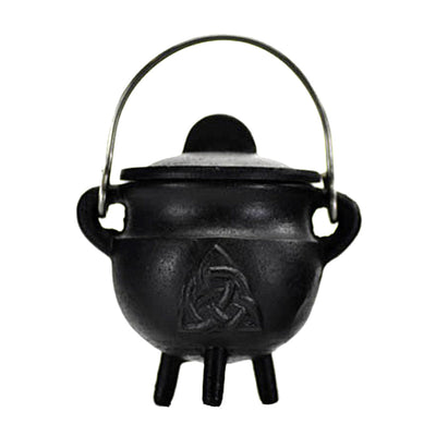 Cast Iron Cauldron - Triquetra  4 1/2