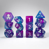 Kraken PRAWJECT 12 pc Acrylic TTRPG Dice Sets