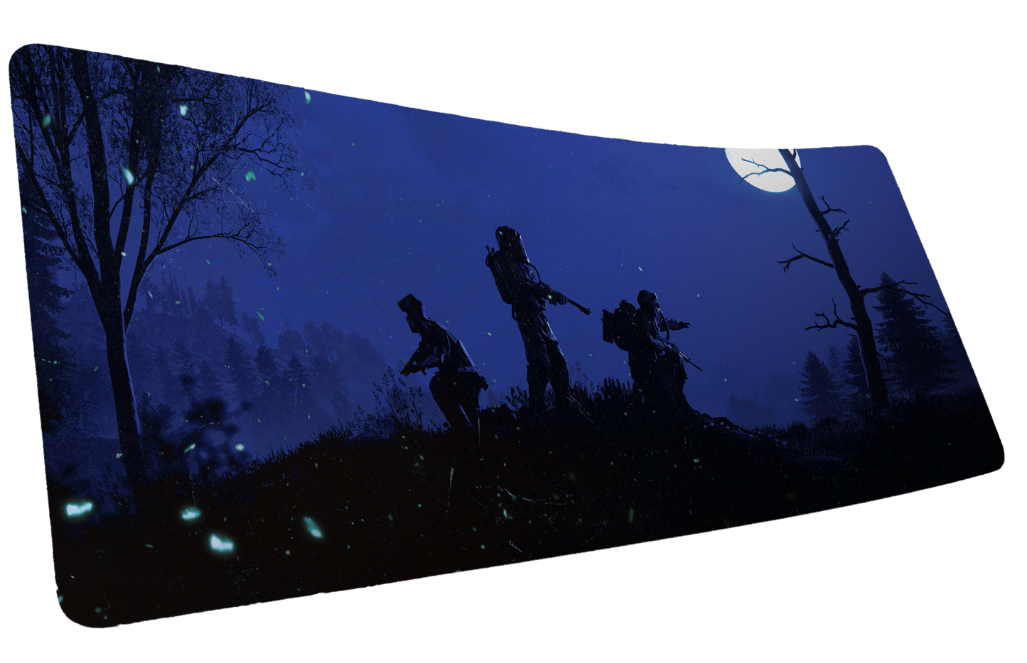 "Twilight Roam" — Rust Deskmat
