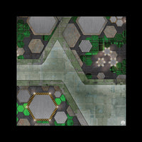 Mats by Mars: Quinfinity Jade Tabletop Wargaming Play Mat