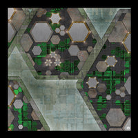 Mats by Mars: Quinfinity Jade Tabletop Wargaming Play Mat