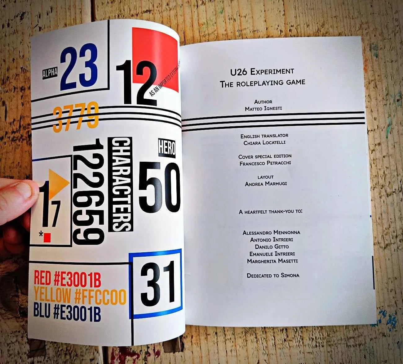 U26 Experiment – Tabletop RPG of Shared Identity & Emergent Narrative