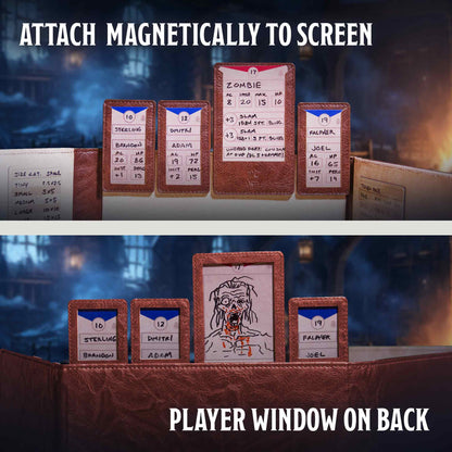Creature Trackers – Magnetic Combat Organizers for D&D & TTRPG Game Master Screen