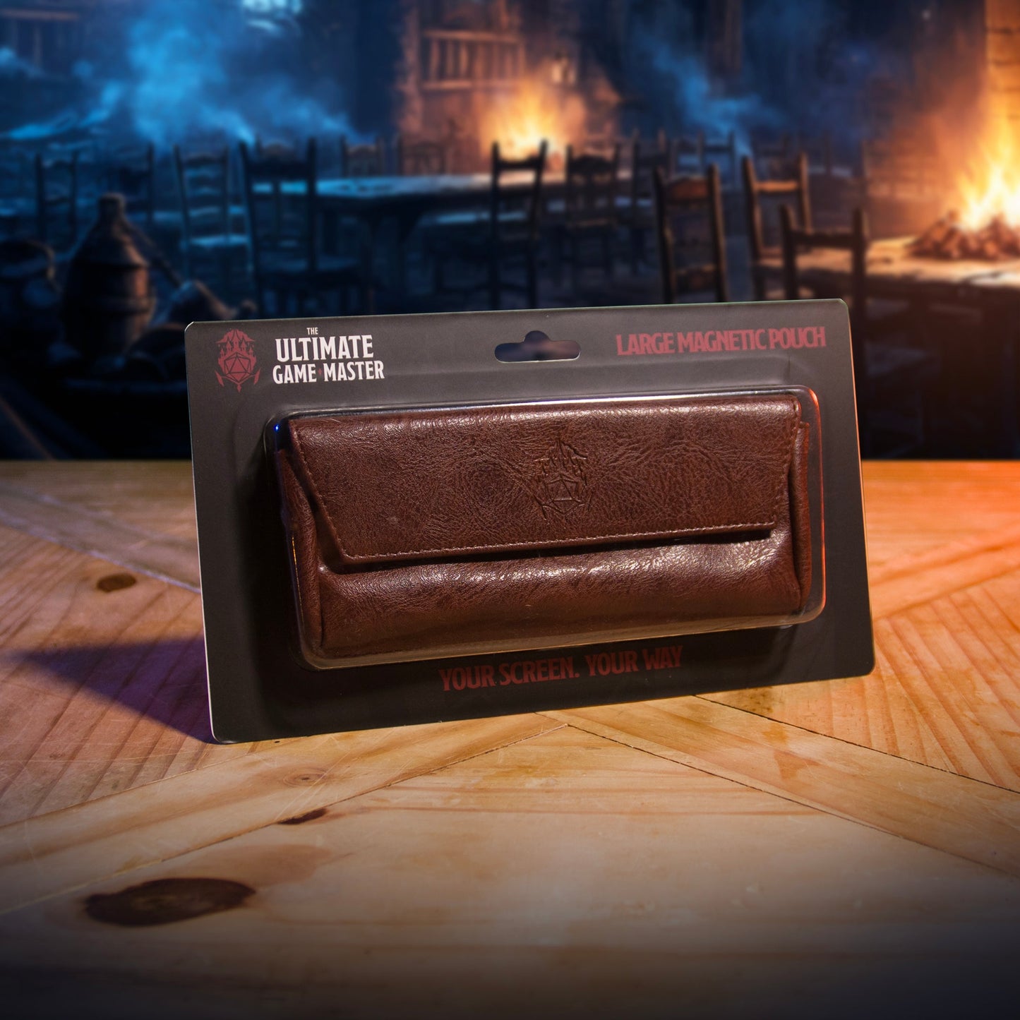 Large Magnetic Pouch – Premium Storage for Game Master Screen DM Accessories