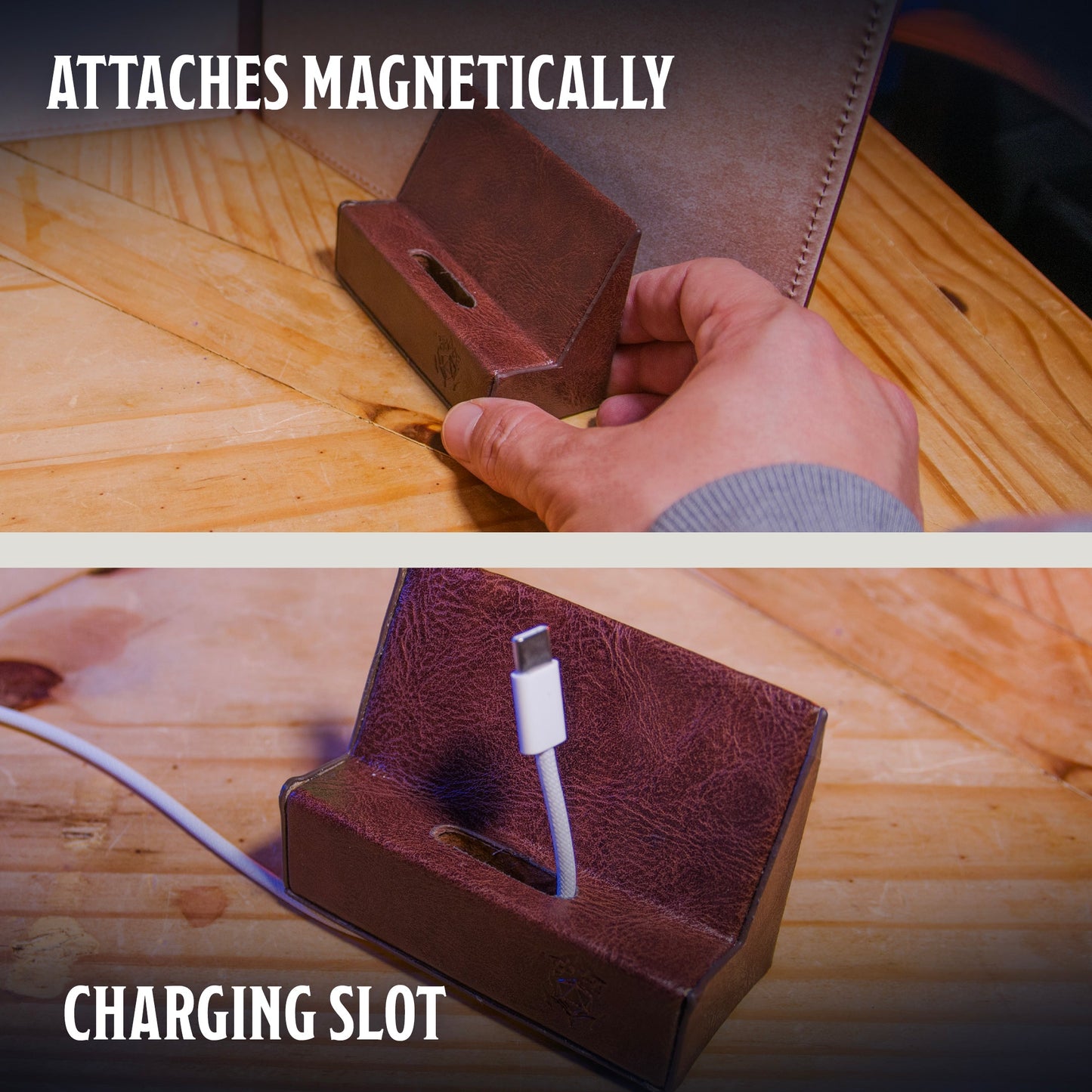 Magnetic Phone Holder – Digital Tools Mount for Game Master Screen & TTRPG Sessions