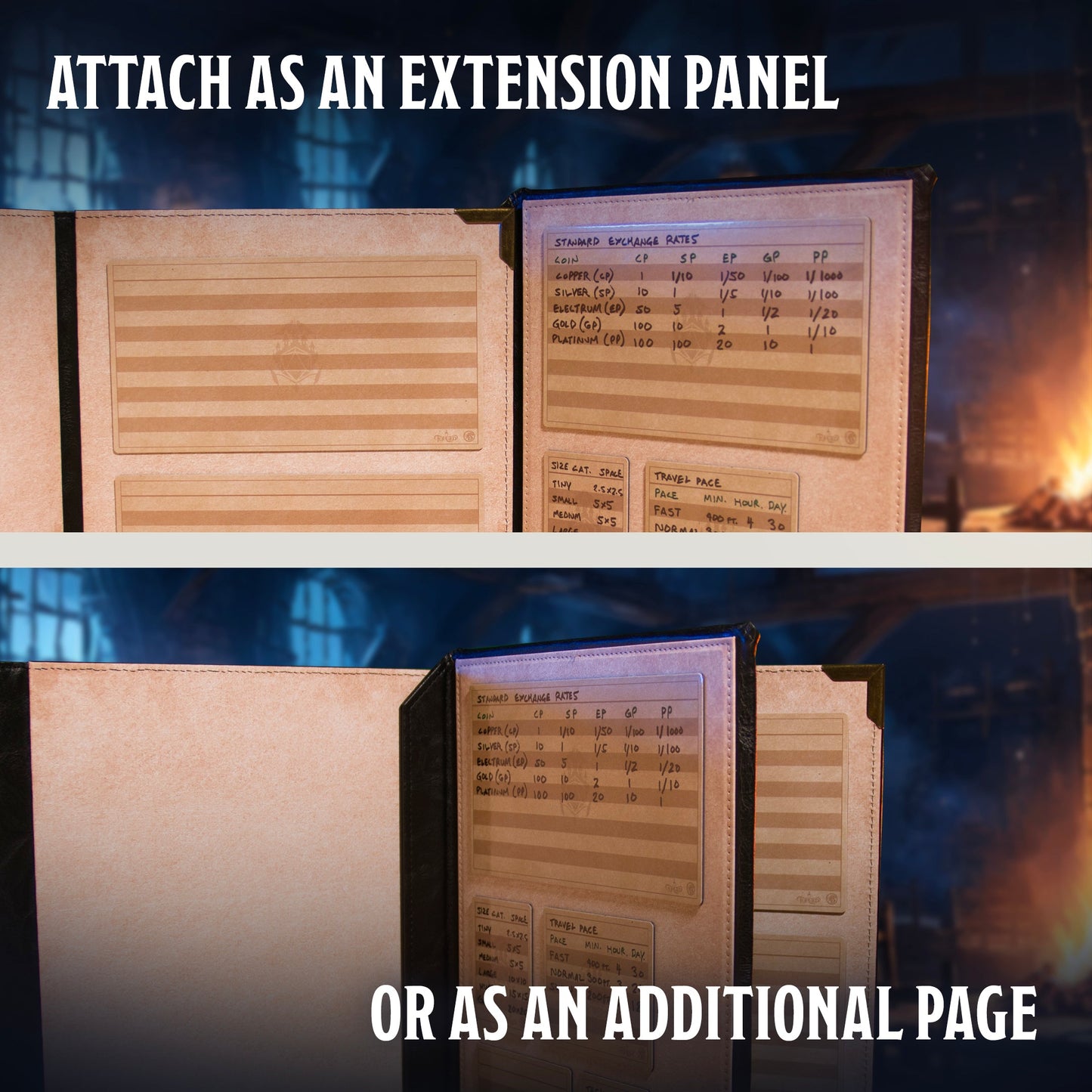 Quick-Load Panel – Magnetic Expansion Accessory for Ultimate Game Master Screen