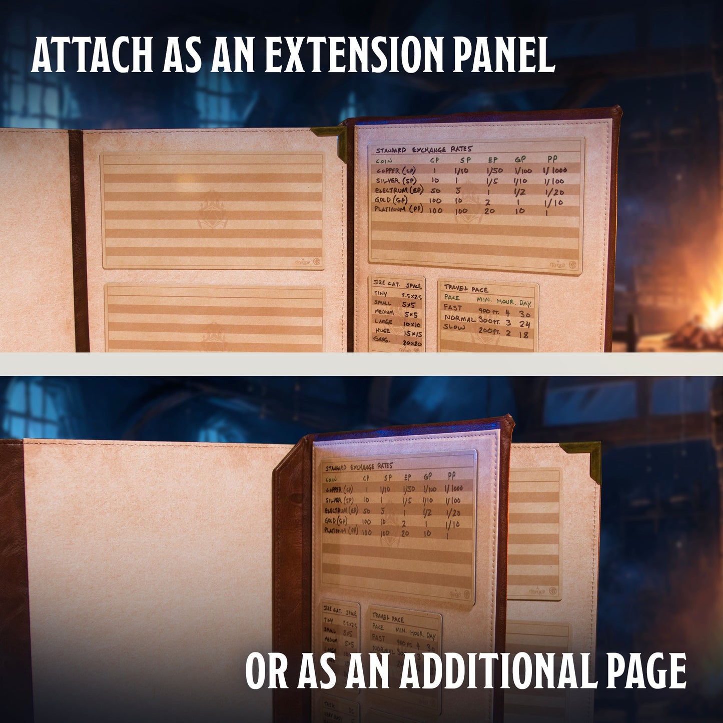 Quick-Load Panel – Magnetic Expansion Accessory for Ultimate Game Master Screen
