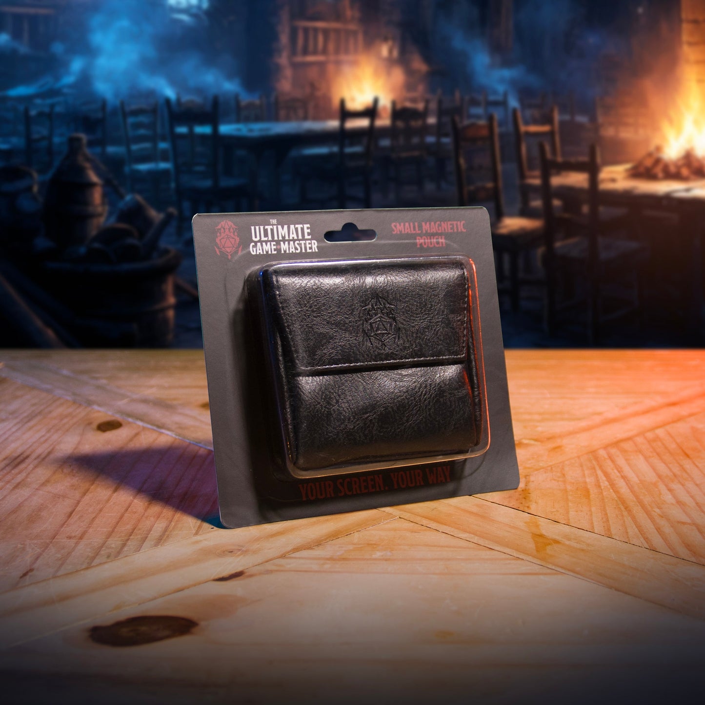 Small Magnetic Pouch – Compact Storage for DM Screen Accessories & Dice