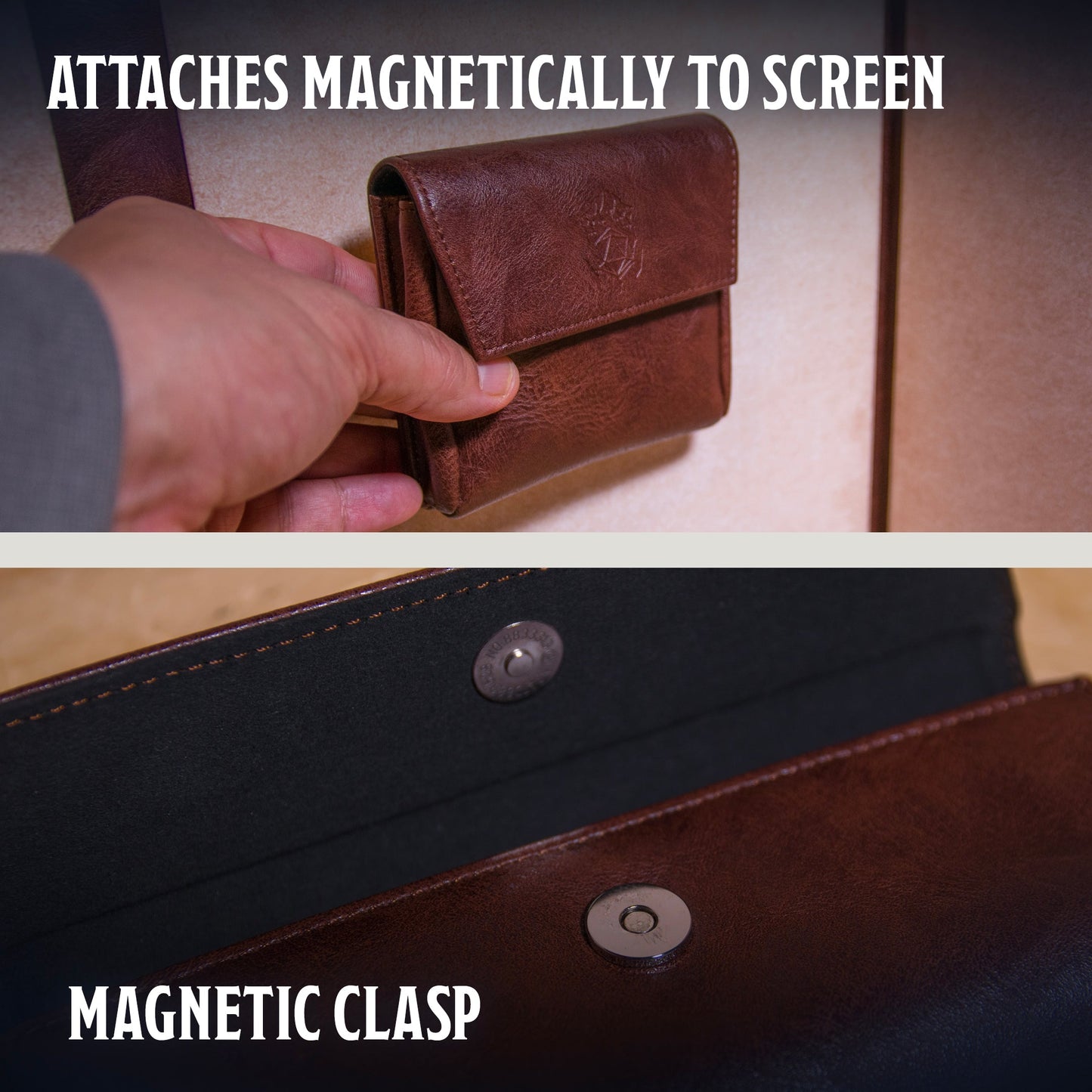 Small Magnetic Pouch – Compact Storage for DM Screen Accessories & Dice