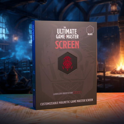 Ultimate Game Master Screen – Magnetic Modular DM Screen for D&D, Pathfinder & TTRPGs