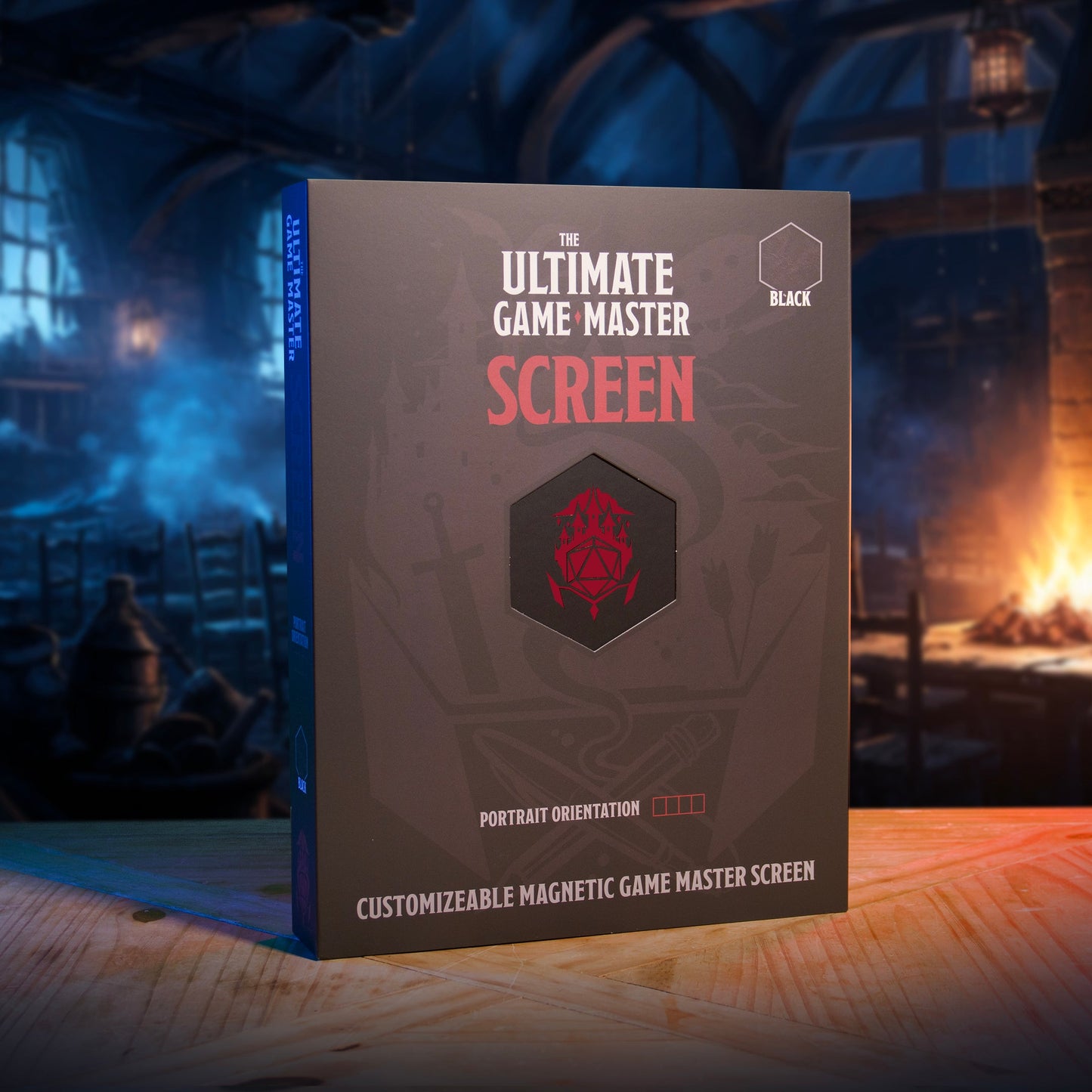 Ultimate Game Master Screen – Magnetic Modular DM Screen for D&D, Pathfinder & TTRPGs